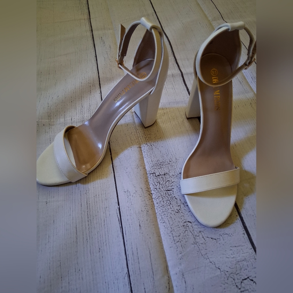 White High Heels